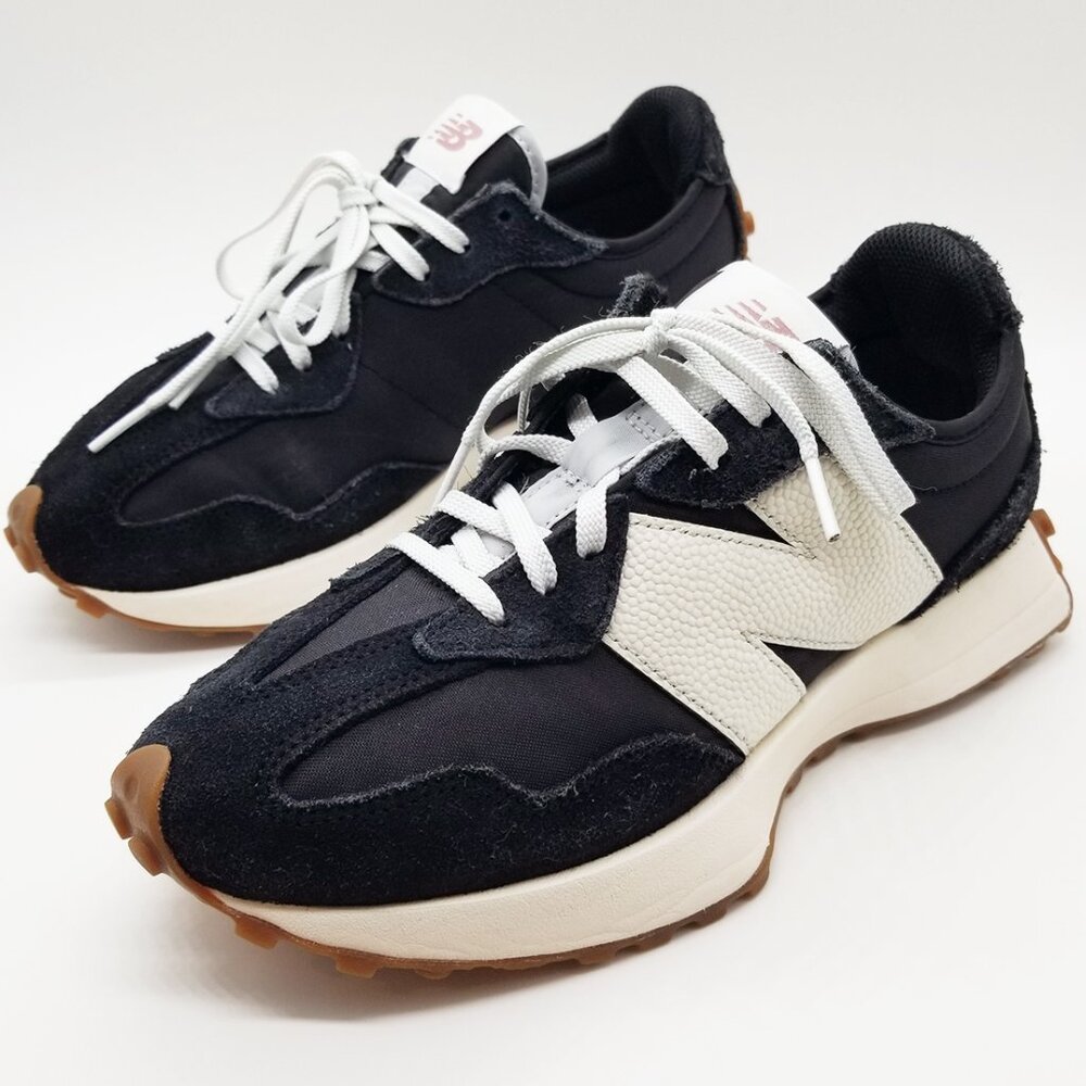 New Balance 327 Sneakers Shoes Black Women's 9, Men's 7.5 Comfort Casual $105 - Picture 5 of 16